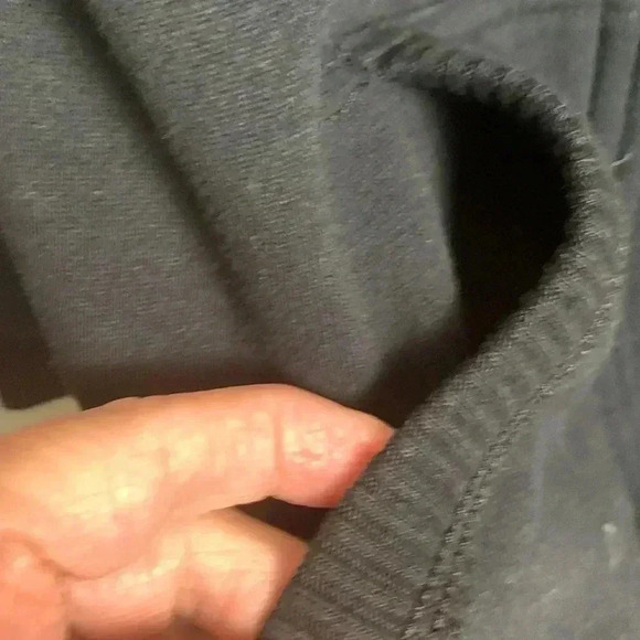 Old Navy NWT navy blue zip up thick hoodie with pockets, size small - Picture 7 of 7